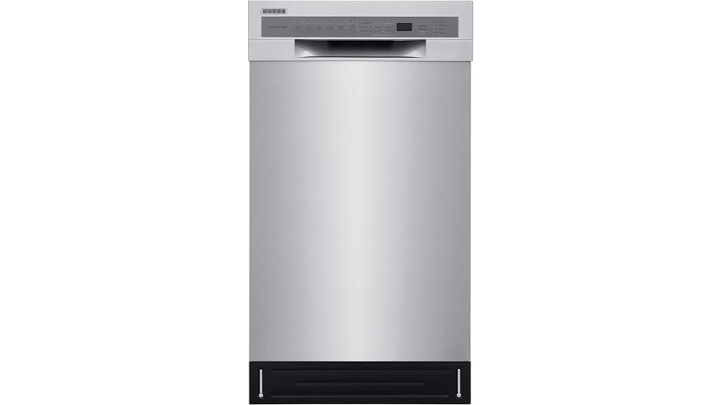 18 inch stainless steel dishwasher