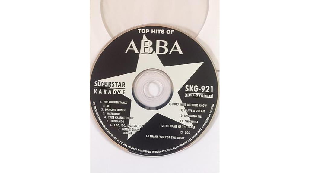 abba karaoke cd collection