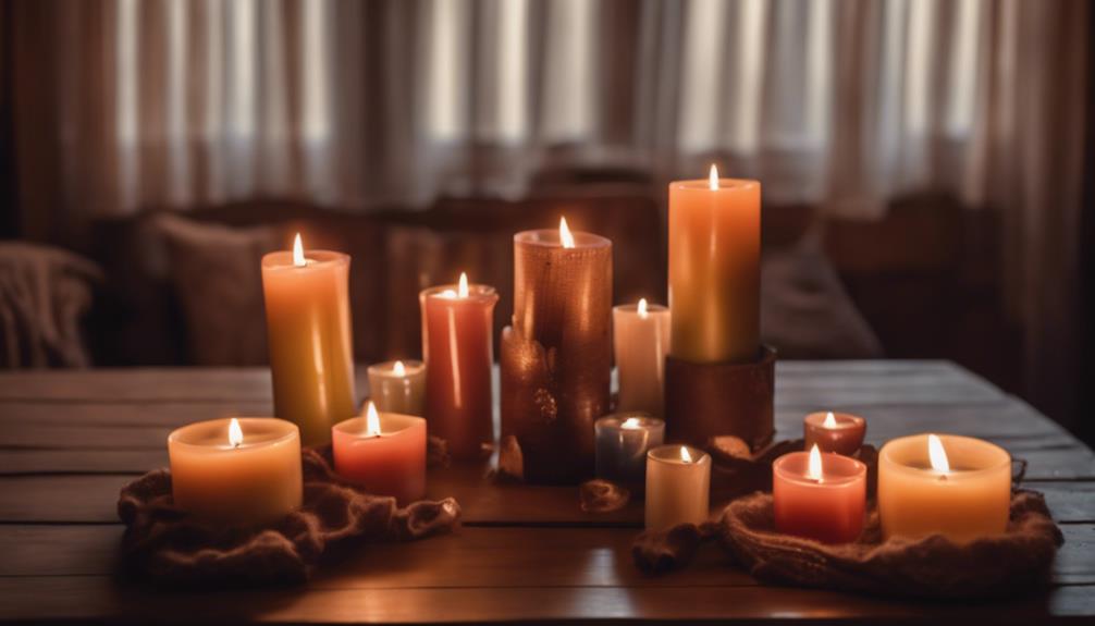 aesthetic candles enhance decor