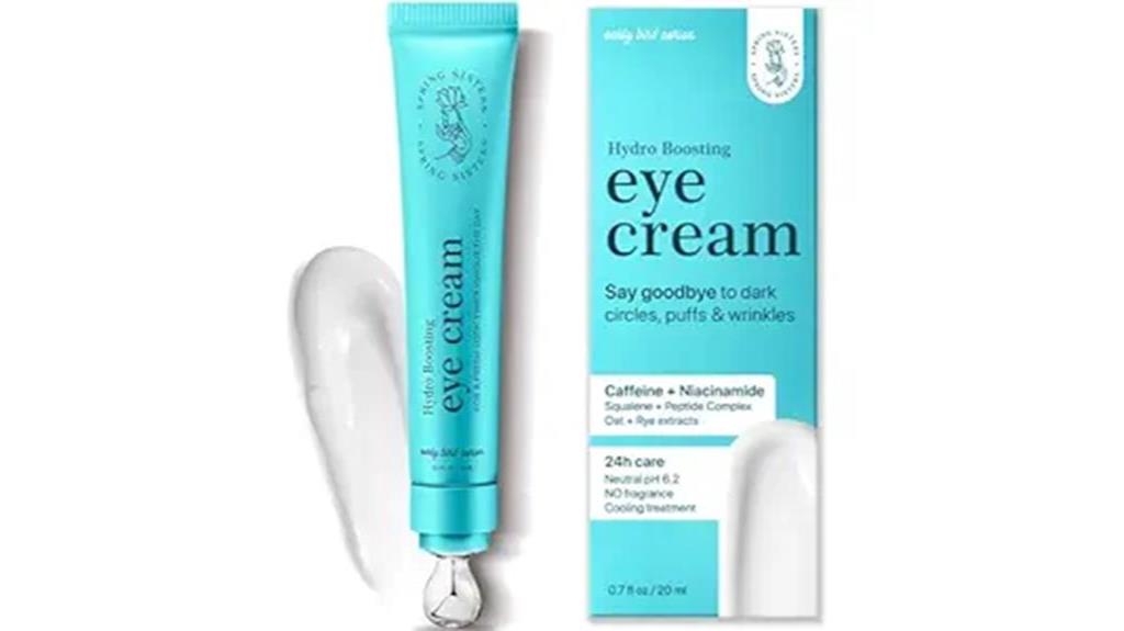 caffeine eye cream benefits