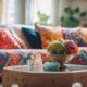 cozy stylish cushion decor