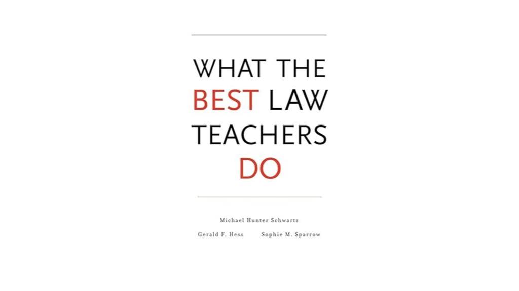 effective teaching in law