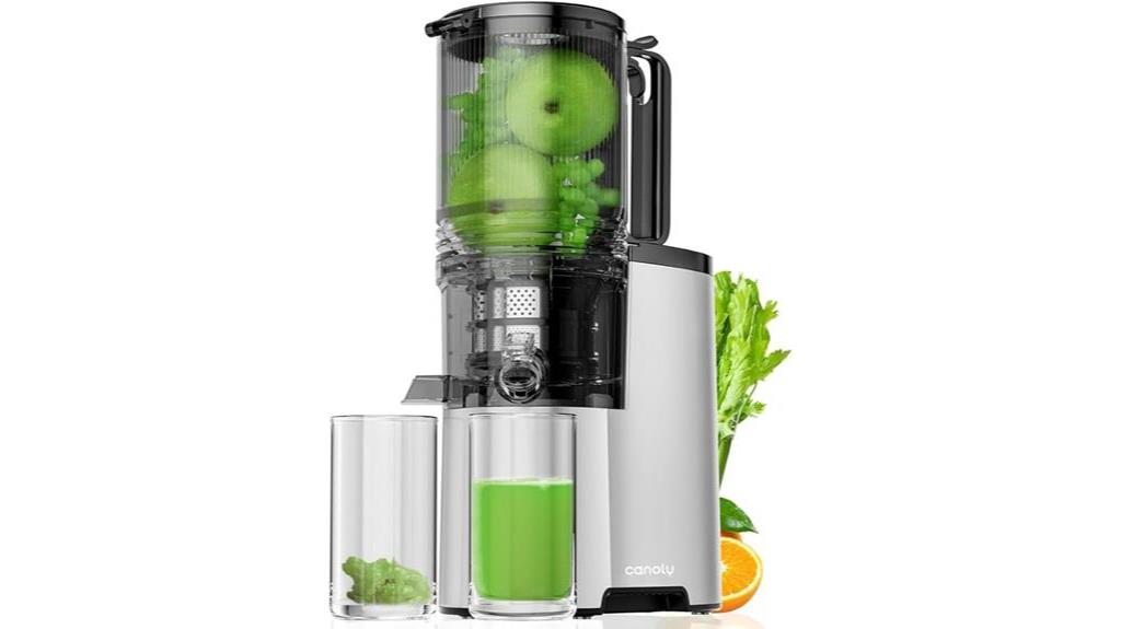 efficient cold press juicer