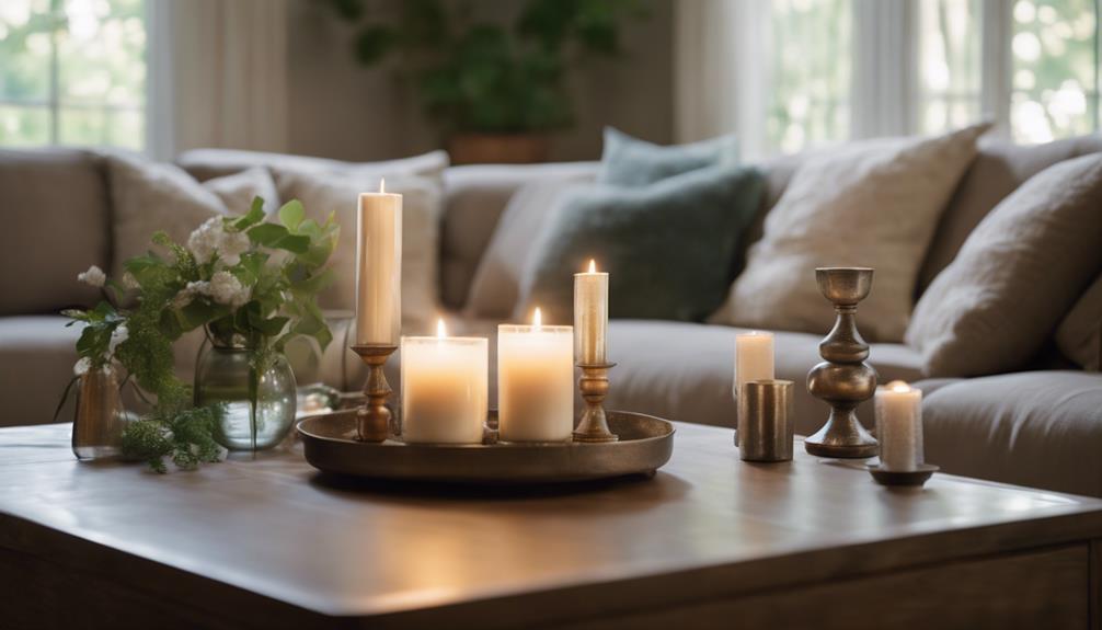 elegant aesthetic candle holders