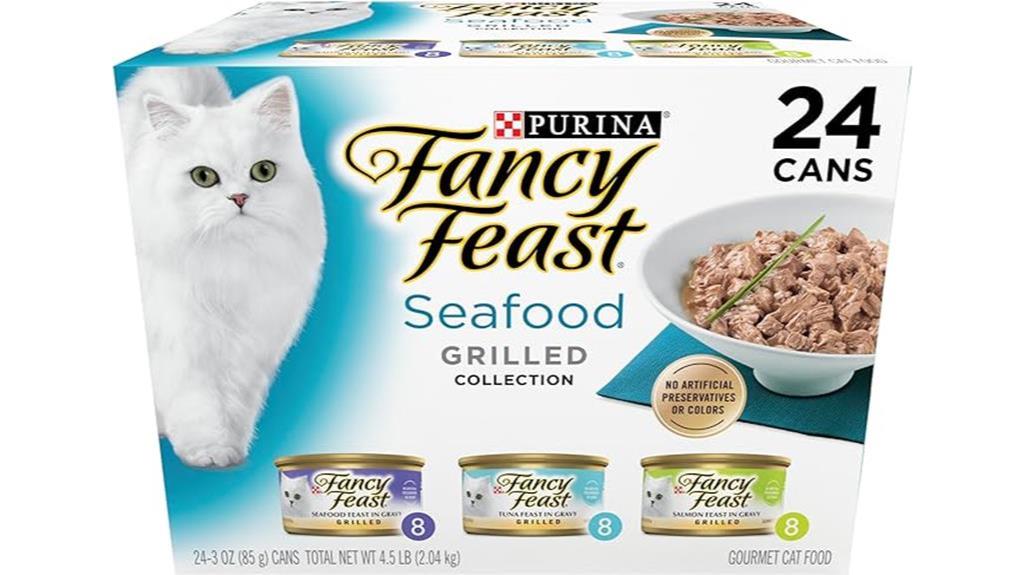 fancy feast seafood variety