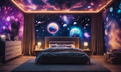 galactic inspired room aesthetic