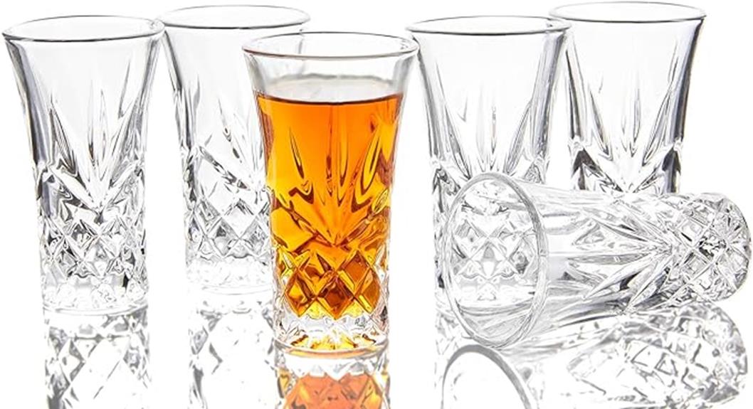 heavy base shot glasses