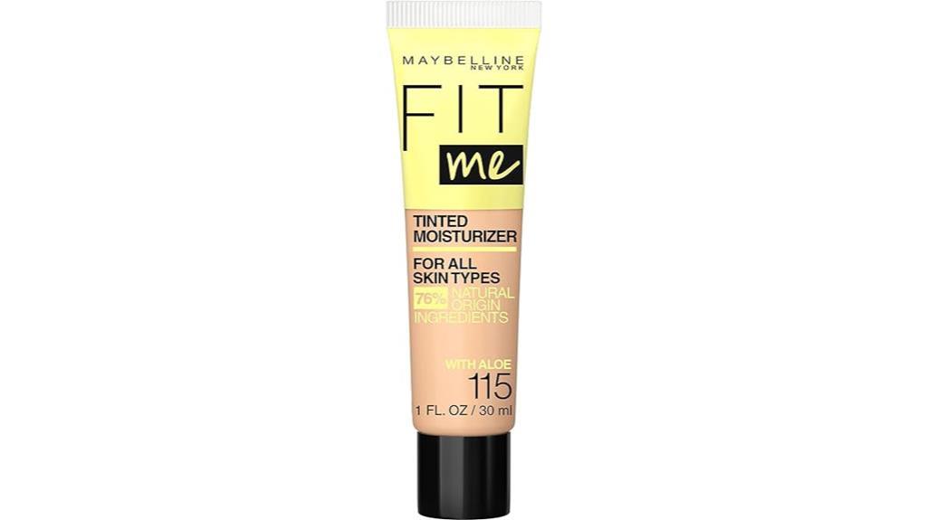 maybelline tinted moisturizer coverage