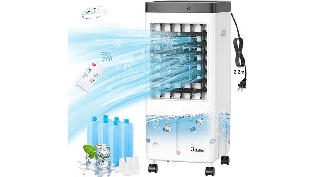 portable air cooler features