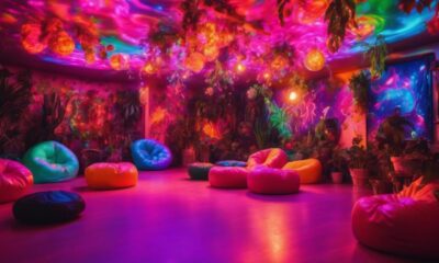 psychedelic room decor ideas