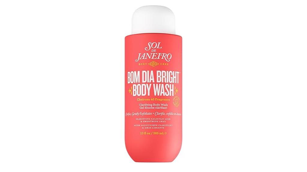 refreshing body wash scent