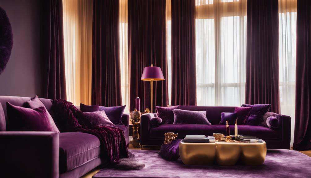 rich purple color palette