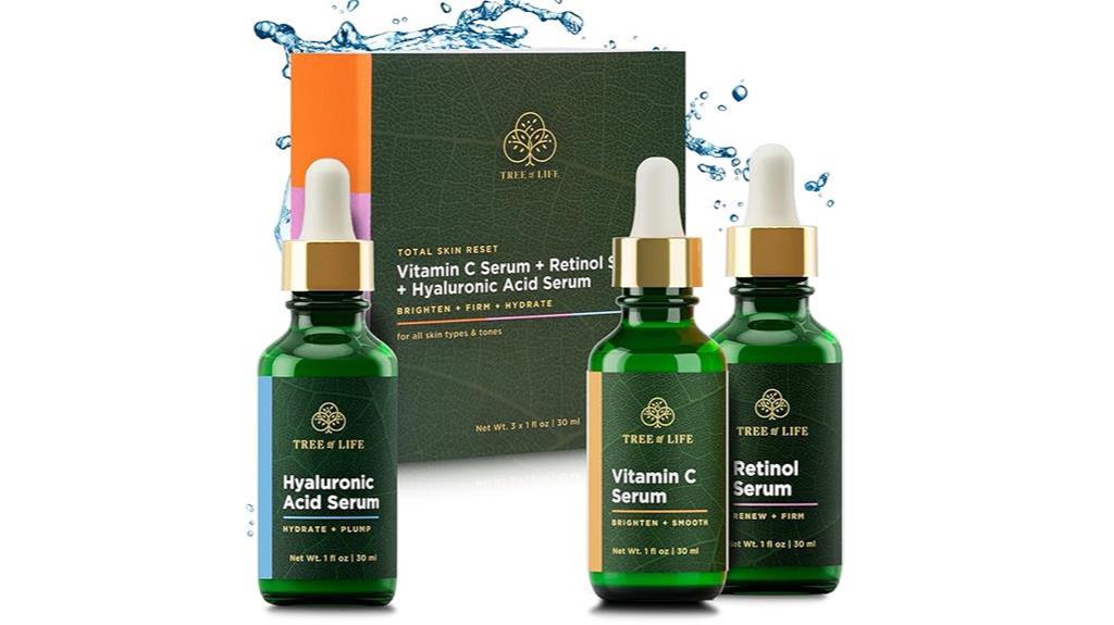 skin care serum set