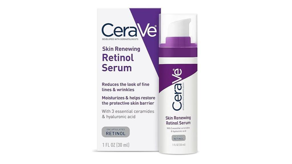 skin care with retinol