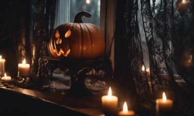 spooky stylish halloween decor