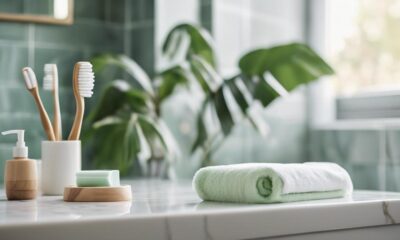 stylish bathroom toothbrush holders