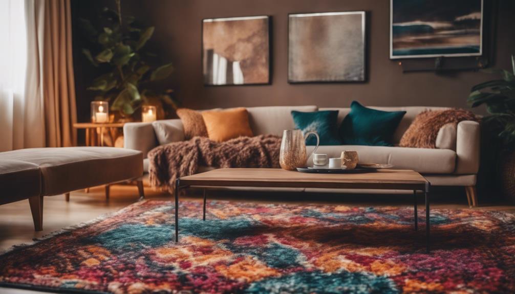 stylish comfort rugs enhance