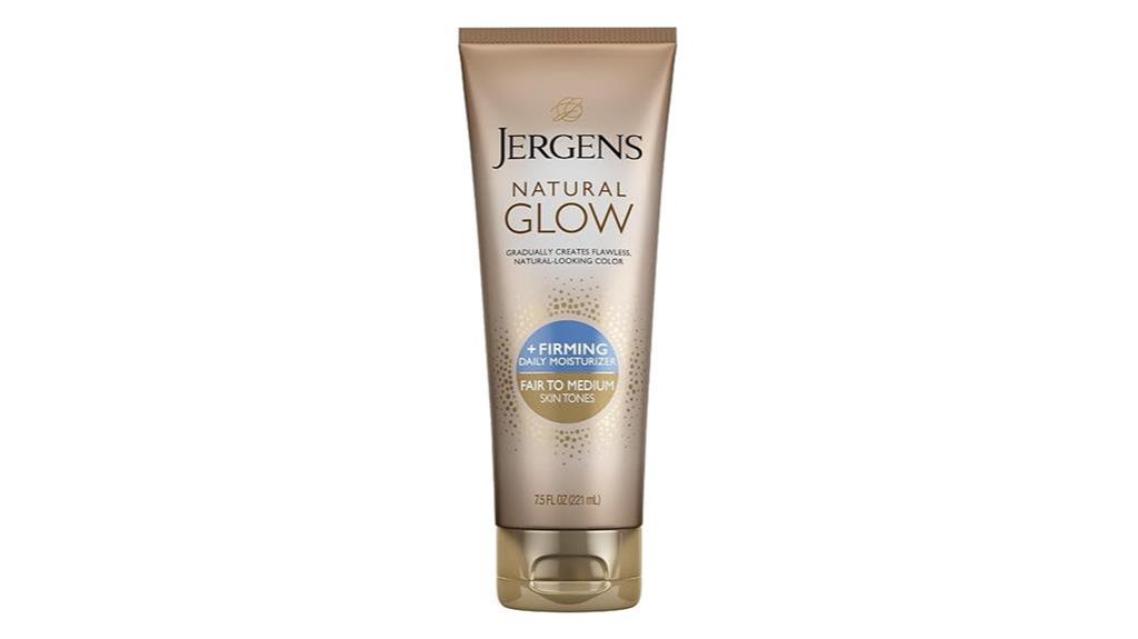 tanning lotion with firming