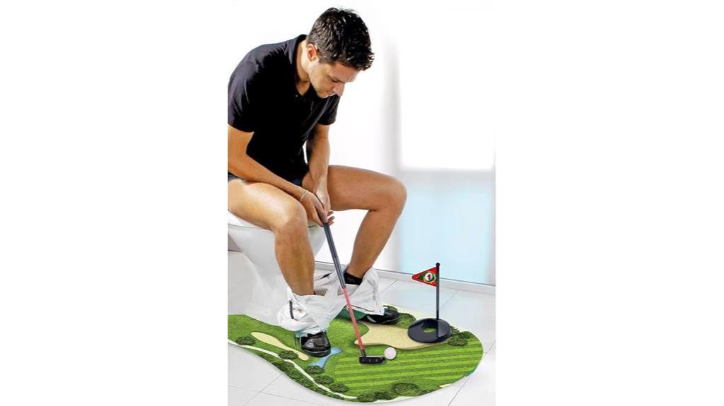 toilet golf for bathroom