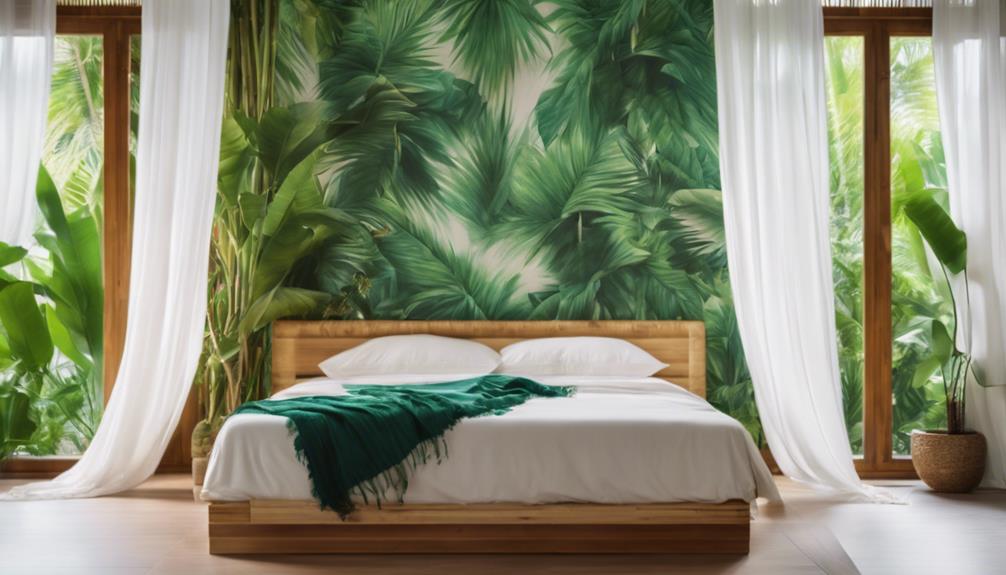 tropical paradise bedroom inspiration