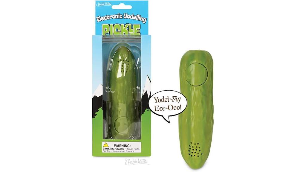 unique yodeling pickle toy