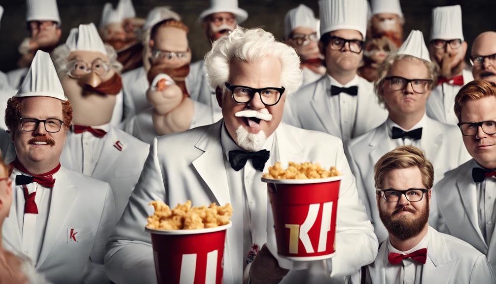 Comedians Revolutionize Colonel Sanders in KFC Ads