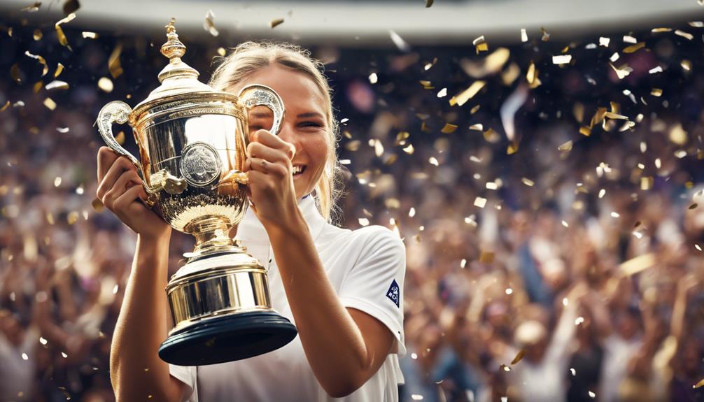 Unseeded Krejcikova Triumphs at Wimbledon