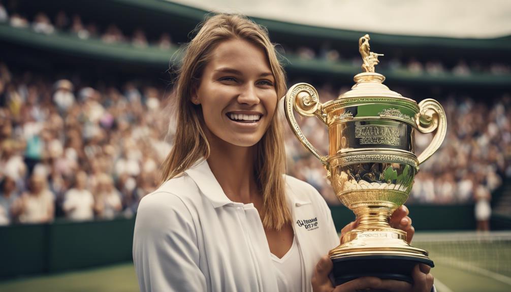 Unseeded Krejcikova Triumphs at Wimbledon