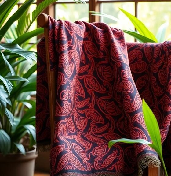 vibrant indonesian textile decor