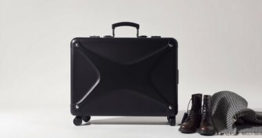 luxury travel suitcase collaboration