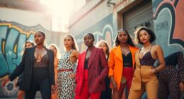 fashion girls in aligne