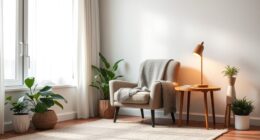 cozy focus reading space