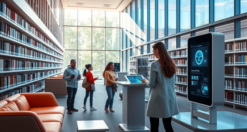 libraries transforming into digital hubs