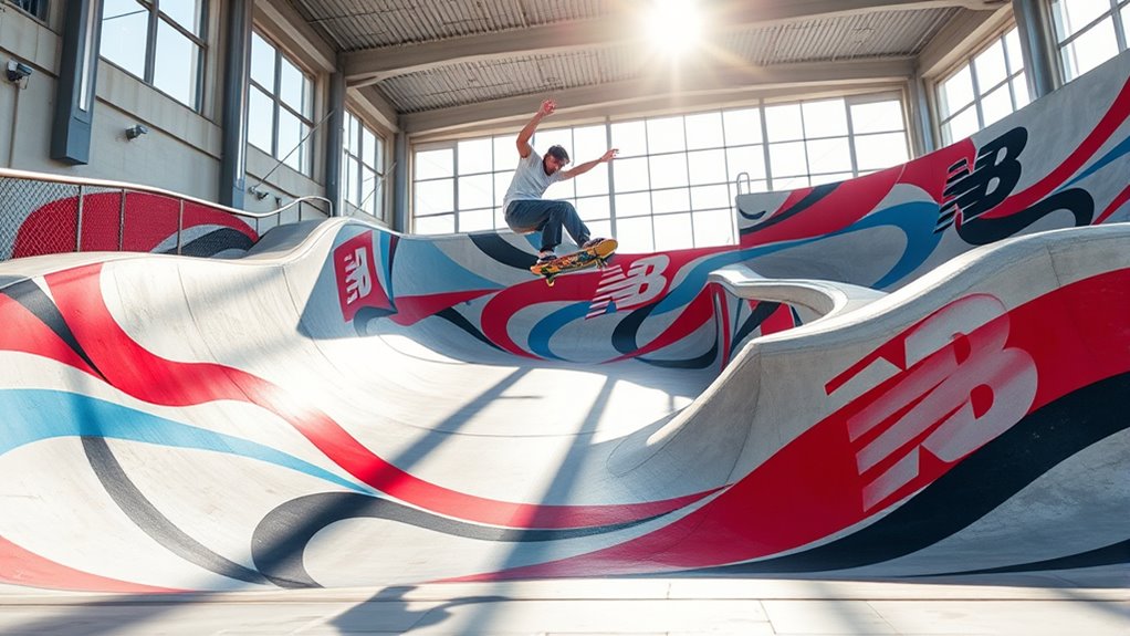 artistic skate park integration