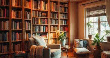 cozy home reading spaces