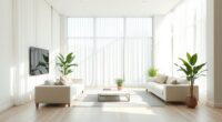 create bright spacious environments