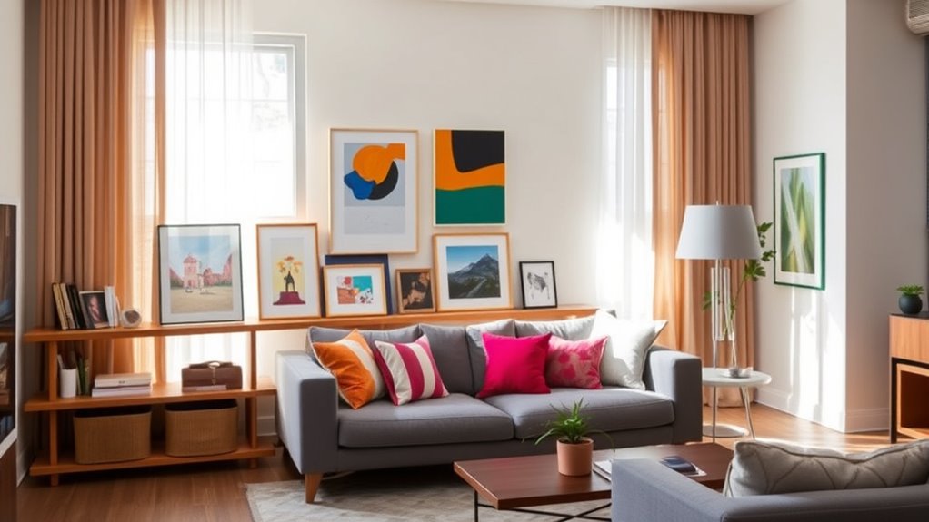 curate display lighting atmosphere