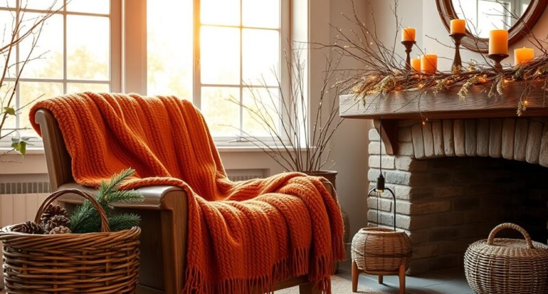 fall to winter decor