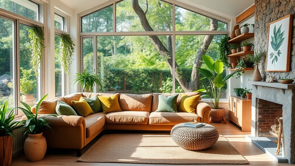 indoor natural aesthetic harmony