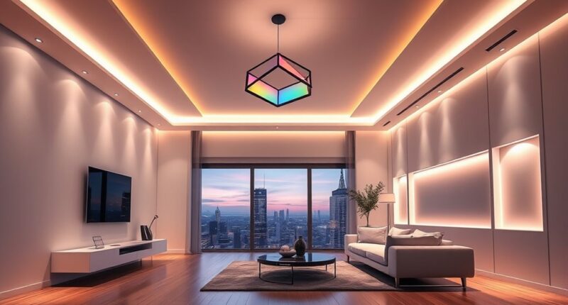 intelligent lighting as decor