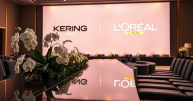 kering and l or al partnership