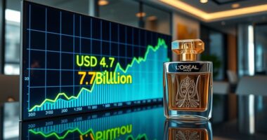 l or al pays four point seven billion