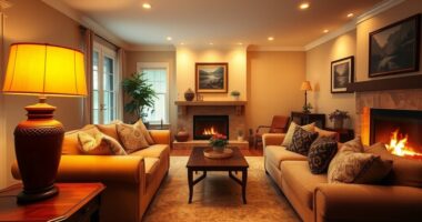 layered lighting for comfort