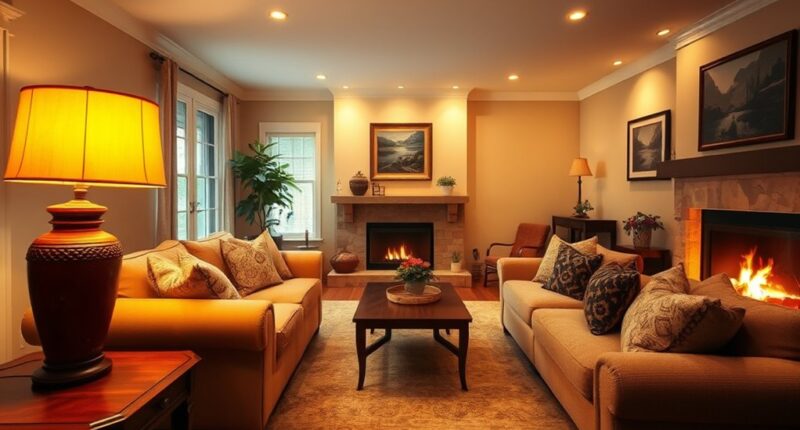 layered lighting for comfort