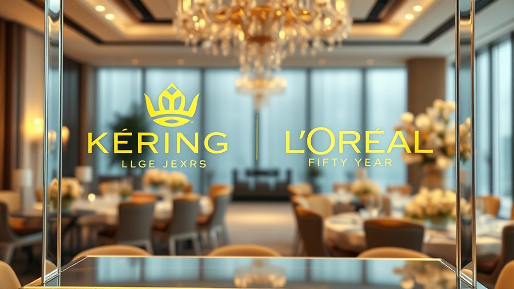 luxury beauty industry collaboration