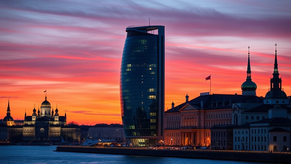luxury helsinki skyline retreat