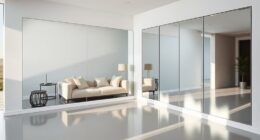 mirror enhanced spatial illusion