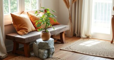 nature inspired earthy decor