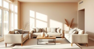 neutral colors simplify interiors