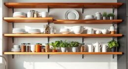 open shelves styling guide